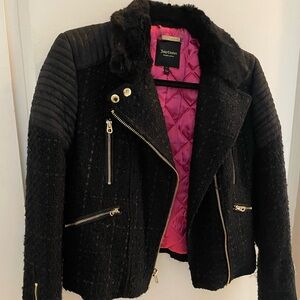 Black Textured Juicy Couture Jacket